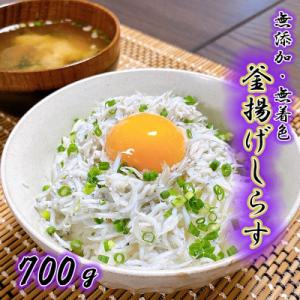 ふるさと納税 九度山町 湯浅湾の釜揚げしらす! 大容量700g