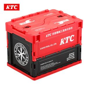 KTC 折りたたみコンテナ20L(レッド) [YG-195]
