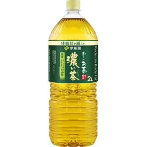 おーいお茶濃い茶2L　12本(2ケース)　伊藤園
