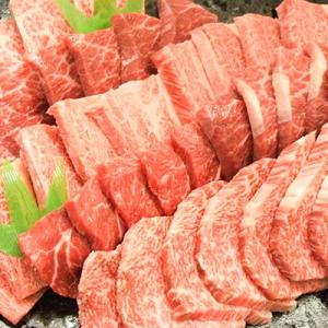 白老牛極上焼肉盛　400g