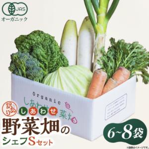 しあわせ野菜畑のシェフSセット　(訳あり規格外の有機野菜を一部使用)