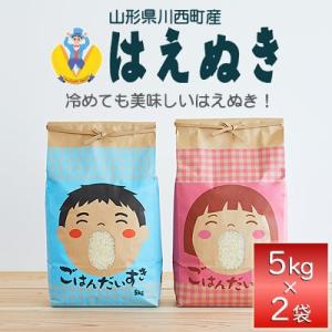 《先行予約》令和8年産　山形県産　はえぬき　10kg(5kg×2)
