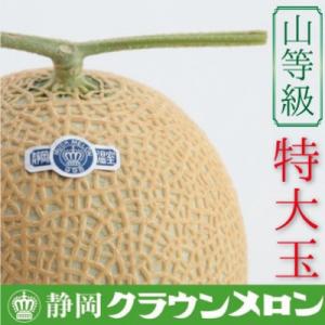 【通年出荷】クラウンメロン特大玉『山等級』1玉入