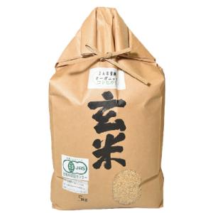 滋賀県産 JAS有機オーガニック コシヒカリ 玄米5kg 令和7年産