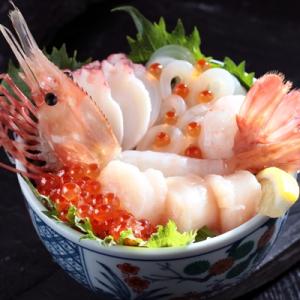 ふるさと納税 森町 海鮮のっけて5種(いくら・帆立・イカ刺し・ボタンエビ・たこ刺し)セット。(刺身用)