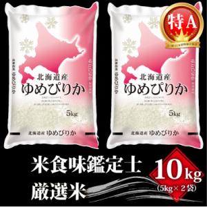 ふるさと納税 芦別市 【先行受付】令和5年北海道産 特Aランク ゆめぴりか10kg(5kg×2袋)【芦別市産】