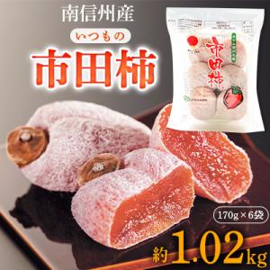 いつもの市田柿(トレー170g×6袋セット)
