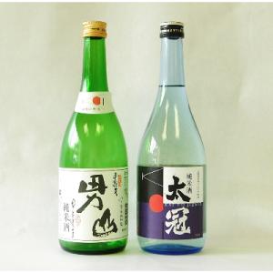 ふるさと納税 山梨県 【山梨のお酒】甲斐男山・太冠　純米酒720ml×2本セット