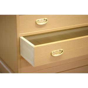 ふるさと納税 岸和田市 総桐小袖箪笥4段砥の粉...の詳細画像1