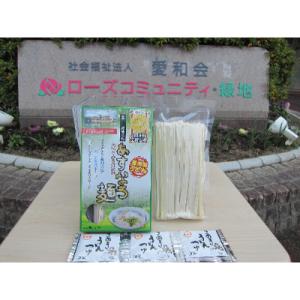 ふるさと納税 豊中市 つるっ!もちっ!あすなろ麺【無添加半生うどん・だし付】〜モンドセレクション金賞...