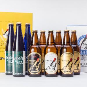 奥能登ビール 3種 500ml 6本、奥能登伝説500ml 3本 セット