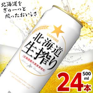 ふるさと納税 太田市 サッポロ　北海道生搾り　500ml×24缶
