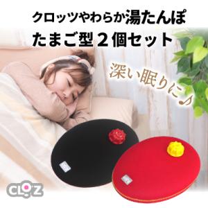ふるさと納税 国東市 クロッツ やわらか湯たんぽ たまご型 2個セット_10100Z