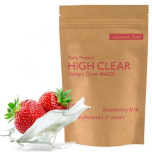 ふるさと納税 柴田町 HIGH CLEAR ウェイトダウンマッハプロテイン 1kg(約40回分) ストロベリーミルク味