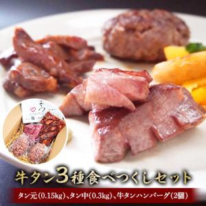 ふるさと納税 舞鶴市 【有名サイトで申込数達成!】牛タン食べつくしセット