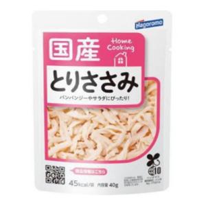 《はごろもフーズ》　ホームクッキング　とりささみ国産　40g(パウチ)×24個