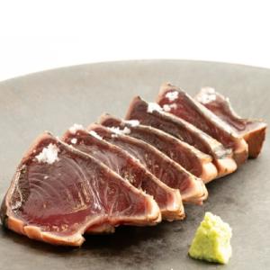 冷凍黄金藁焼きカツオタタキ (藻塩セット)　1kg