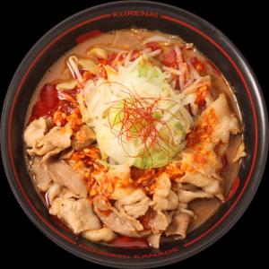 濃厚辛みそラーメン[麺創研紅@府中/国分寺]紅らーめん/紅用特製ラー油付き(3人前)控え目な激辛