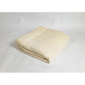 ふるさと納税 豊川市 〜cocomani〜“fuwatto”掛け布団(ダブル)(カラー:きなり)