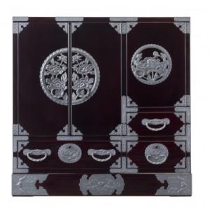 ふるさと納税 利府町 仙台箪笥　帖面箪笥　木地呂漆塗り　(お申込書返送後2ヶ月〜5ヶ月以内でお届け)