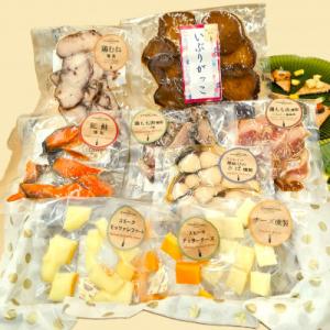 自分でのせるだけ!簡単カナッペ「燻製9種セット」