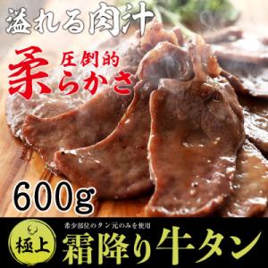 ふるさと納税 舞鶴市 厚切り 牛タン 焼肉 バーベキュー BBQ タン元 特製塩だれ付き 霜降り 牛...