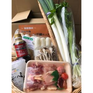 ふるさと納税 八峰町 【水木食品ストア】新鮮食材きりたんぽ・焼きだまこ鍋セット　4〜5人前