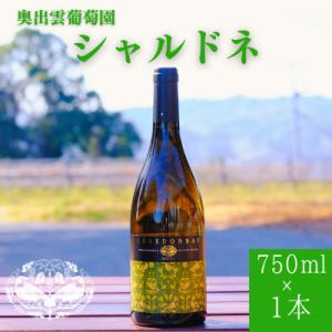 ふるさと納税 雲南市 シャルドネ 750ml×1本 辛口ワイン 白ワイン1本