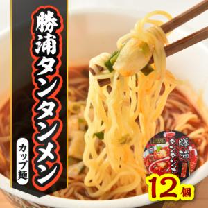 ふるさと納税 勝浦市 勝浦タンタンメンカップ麺(1ケース12個入)