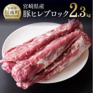 宮崎県産豚ヒレブロック5本(川南町)
