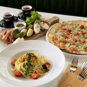 ふるさと納税 藤沢市 EATALY湘南店　湘南の食材とピッツァ/パスタを楽しむコース　ペアお食事券(...