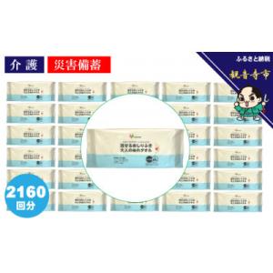 大人の流せるおしりふき、ぬれタオル72枚入×30個(KA-40)