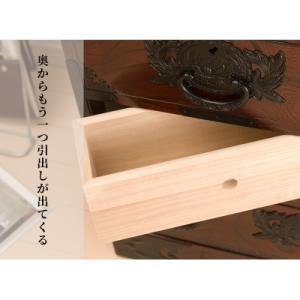 ふるさと納税 利府町 仙台箪笥 からくり帳箪笥...の詳細画像1