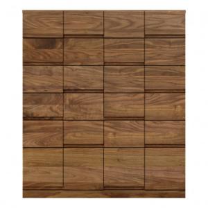 ふるさと納税 大川市 幅102-6段チェスト「ココ」ウォールナット材無垢 桐タンス 衣類収納 大川家具