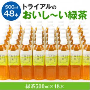 トライアルのおいし～い緑茶(500ml×48本)