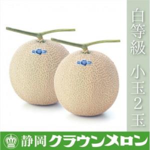 【通年出荷】クラウンメロン小玉　2玉