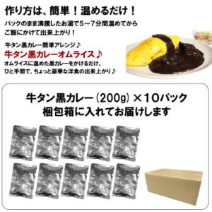 ふるさと納税 泉南市 ●牛タン黒カレー(200...の詳細画像3