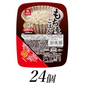 ふるさと納税 南アルプス市 はくばくのもち麦ごはん　無菌パック　150g×24個