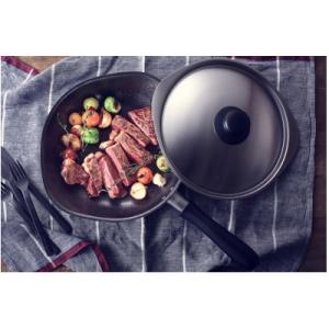柳宗理デザイン　ダブルファイバー窒化　鉄フライパン　18cm
