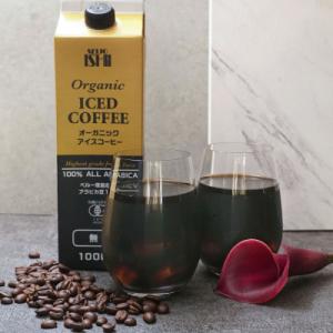 成城石井のペルー産アラビカ豆 オーガニックアイスコーヒー無糖 1000ml×12本