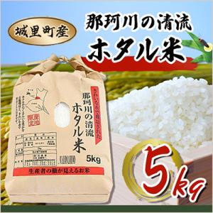 【令和7年産】城里町内・桂農産の 米【那珂川の清流ホタル米】5kg「関東地方配送限定」特A評価