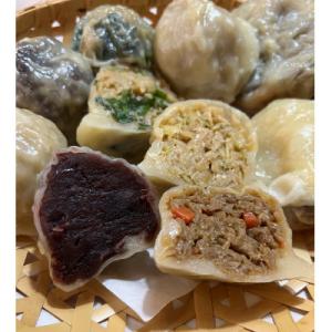 【信州の郷土食】唐木製菓の手作りおやき薄皮、具材たっぷり!5種18個入り