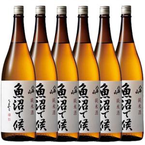 ふるさと納税 南魚沼市 日本酒 八海山 純米酒 魚沼で候 1800ml×6本 新潟県魚沼地域限定