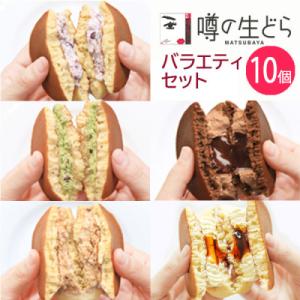 ふるさと納税 奥出雲町 噂の生どらバラエティセット10個入