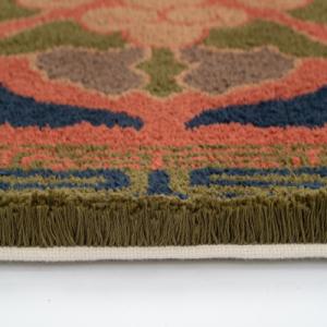 ふるさと納税 佐賀市 鍋島緞通[手刺繍]蟹牡丹...の詳細画像1