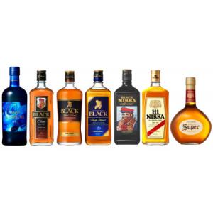 ウイスキー　飲み比べ　ニッカ7種7本セット