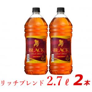 ふるさと納税 さくら市 ウイスキー　ブラックニッカ　リッチブレンド　2.7L×2本