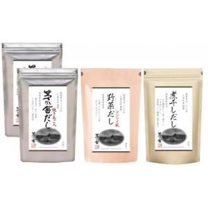 ふるさと納税 久山町 久原本家のだし4個セット(茅乃舎だし2個 野菜だし1個 煮干しだし1個)