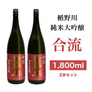 ふるさと納税 山形県 楯野川 純米大吟醸 『合流』 1800ml　　　 　2本セット