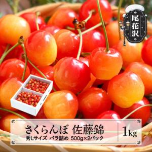 ふるさと納税 尾花沢市 さくらんぼ 佐藤錦 秀Lサイズ